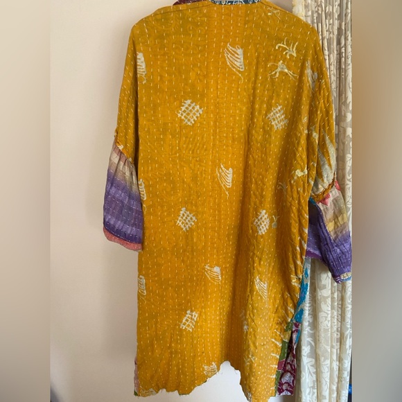 Reversible Kantha Kimono - Picture 2 of 9